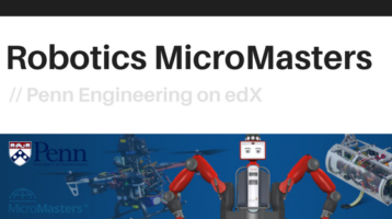 MicroMasters in Robotics Learning Penn OLI